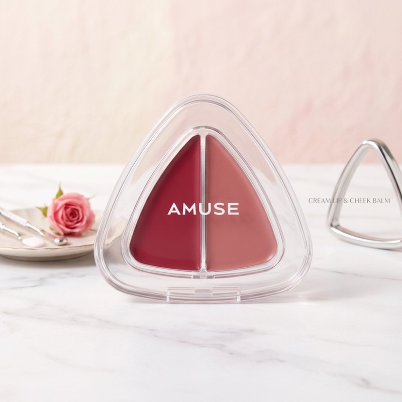 Nugrey Triangle Tab Lip & Cheek Officure Tab I agree