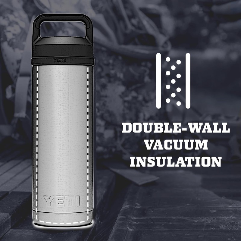 YETI Rambler Bottle Chug, Vaccum Insulated Stainless Steel Bottle with
