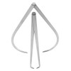 Yoohey 12" Stainless Steel Inside Outside Caliper Set Bent-Leg and