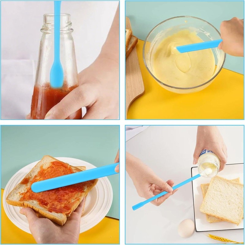 Framad 10PCS Silicone Stir Sticks for Resin, Reusable Waxing Wax