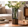 Glass Decorative Vase for Home Décor – Simple Retro Design