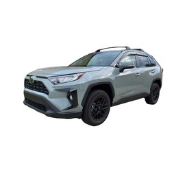 2019-2025 Tape-On Rain Guards Side Window Deflector Visors for Toyota Rav4 LE XLE SE XSE Hybrid Premium Limited 2020 2021 2022 2023 2024