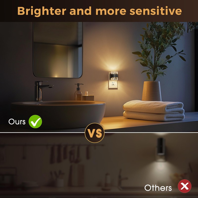 L LOHAS LED Night Light, Bubble Night Lights Plug into