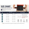 Lower Back Brace with 6 Stays - Adjustable Lumbar Support