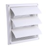 Fafeicy Air Vent Grille Cover 3 Flaps Wall Duct Ventilation