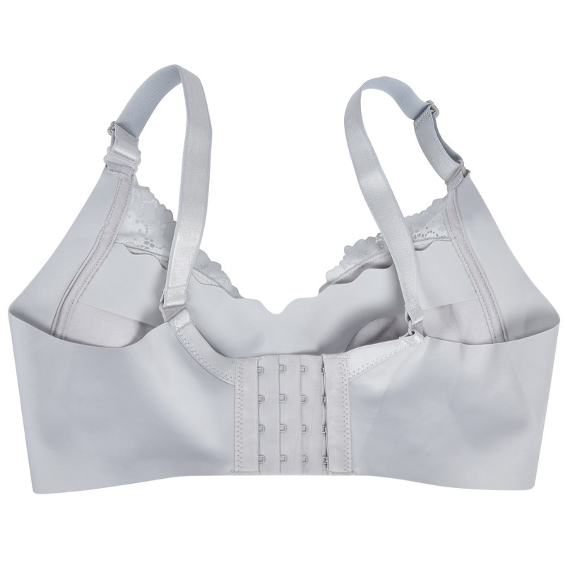 Women's Breastfeeding Bra Soft Lace Front Closure Thin Comfy Seamless