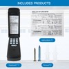 INGQI Black Garage Door Opener Keypad -Wireless Keyless Keypad -Fit