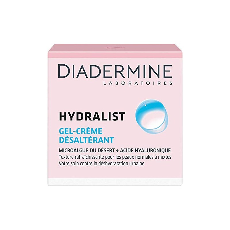 Hydralist – Gel Gesichtscreme mit Hyaluronsäure – Durstlöschend, feuchtigkeitsspendend und