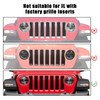 JeCar Front Grill Inserts & Headlight Trim Cover Exterior Accessories