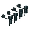 Haley’s Corker Harold Import Co Wine Stopper Set of 4,