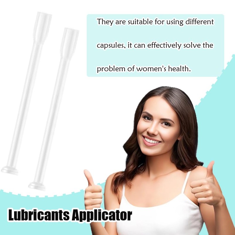 Vaginal Applicators Individually Wrapped Lube Injector Smooth Disposable Vaginal Insertion