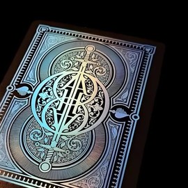 JP GAMES LTD Blue Prism Collectible Playing Cards - Luxury Poker Deck By Lotrek, Oath - Made in Greece, Adult 14+