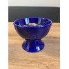 Helena Incense Goblet Blue Ceramic Incense Burner Height 9 cm