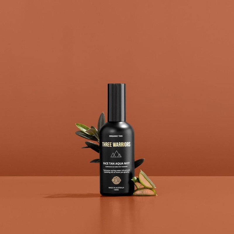 Three Warriors Face Tan Aqua Mist, 100ml