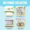 Tasty Microwave Splatter Cover with Built in Water Steamer &