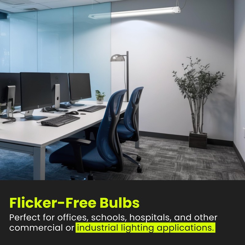 Feit Electric 3ft LED Utility Light, 3000 Lumens, 4000K Cool