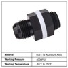 EVIL ENERGY Male 6AN Bulkhead Fuel Cell Fitting Adapter Aluminum