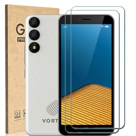 Ranyi [2 Pack] for Vortex C24 Screen Protector, Vortex Cellular C24 Tempered Glass Screen Protector, 9H Hardness Anti-Scratch No Bubble Tempered Glass Screen Protector for Vortex C24 5.5" SmartPhone