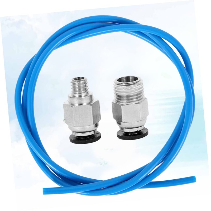 Baluue 2pcs PTFE Bowden Tube Extruder Connector PTFE Tube Coupler