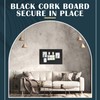 Teling Cork Bulletin Board 36" x 24" Large Wood Framed