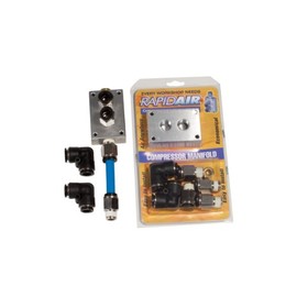 Rapidair 90200 Compressor Manifold Kit for 1/2-Inch Nylon Tubing