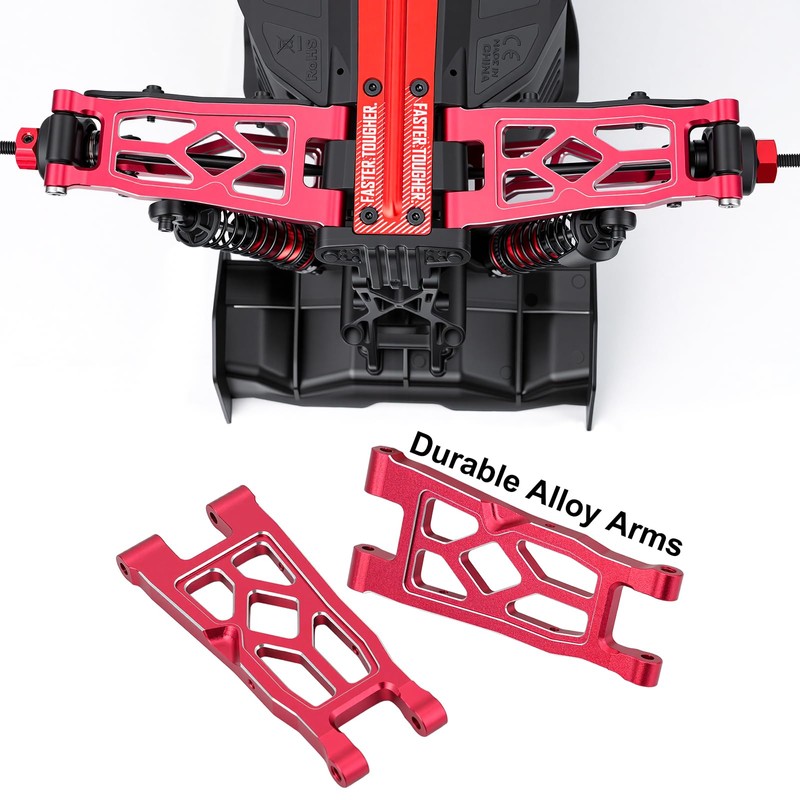Aluminum Alloy Front & Rear Suspension Arms Set for Arrma