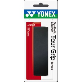 Yonex Tour Grip Tennis Replacement Grip - Super Leather Polyurethane - Pack of 1 (White)