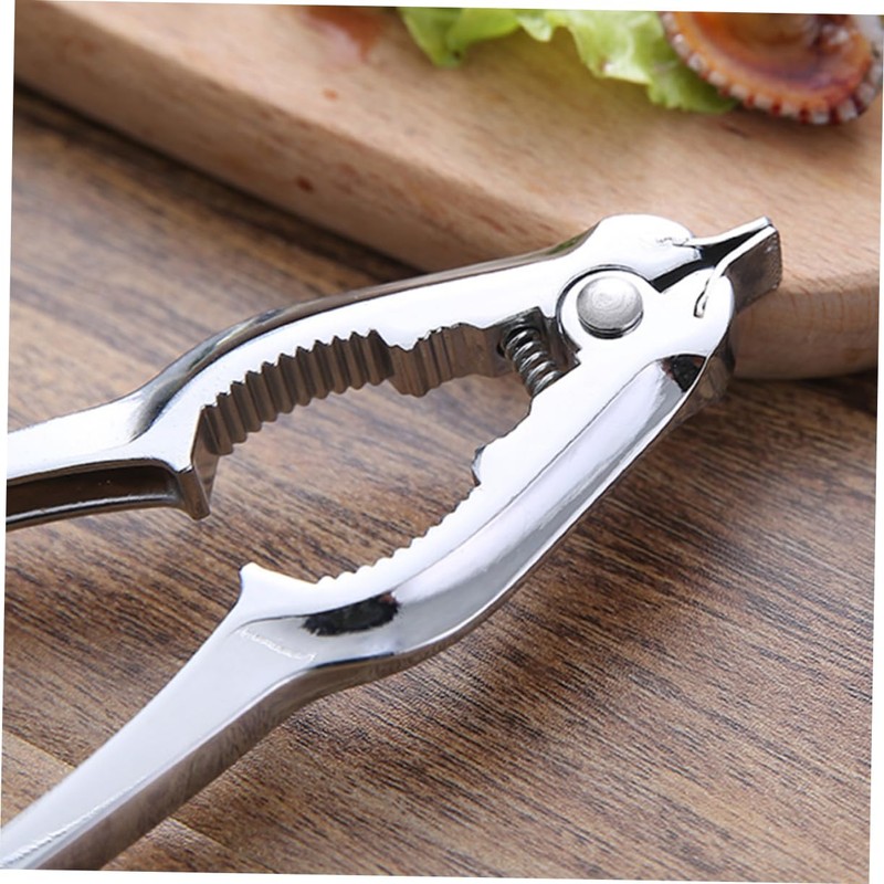 Alipis Sturdy Clam Opener Seafood Device Oyster Sucker Zinc Alloy