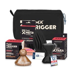 TMX® Bein-Hüfte-Knie-Bundle | Massage-Set | Akupressur gegen muskuläre Beinschmerzen | Schmerzpunktmassage | Triggerpunktdrücker | Triggerpoint-Massage | 3 Trigger-Tools in einem Set
