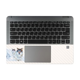 MightySkins Carbon Fiber Skin Compatible with Lenovo IdeaPad Flex 5 14" (2022) Full Wrap Kit - Alpha Wolf | Protective, Durable Textured Carbon Fiber Finish | Easy to Apply | Made in The USA