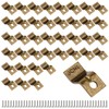 JCHL Table Desk Top Fasteners with Screws Black Heavy Duty
