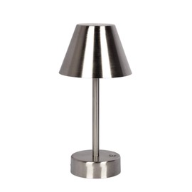 TREATLIFE HOME with Rechargeable LED Table Lamp, Stylish Brushed Nickel Design with Versatile Lighting Control