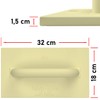 Kronen Hansa Reibfix-Krone PU Grating Board for Masons and Tilers