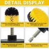 Drill Brush Attachments Set 23 Pack Scrubber Kit Include Scrub