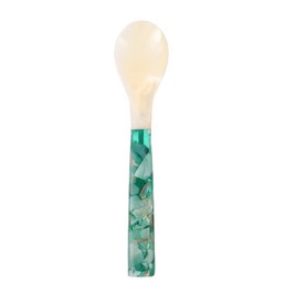 DOITOOL Caviar Spoons Caviar Serving Spoons Mother of Pearl Sea Shell Caviar Spoon Dessert Spoons Appetizer Spoon for Caviar Egg Icecream Coffee Serving Ocean Party Favors