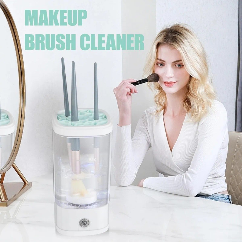 Limpiador Automático Eléctrico Para Pinceles De Maquillaje