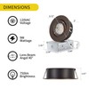 KnLnny Ware Oil Rubbed Bronze Recessed Lighting 4 Inch 6