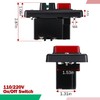 Dreyoo 1 Pc 120V/230V Dual Voltage Single Phase On/Off Switch,