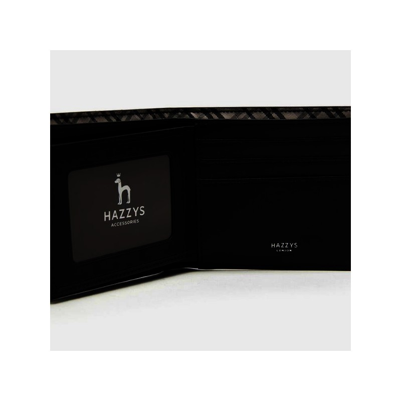 Hazzys (신세계센텀점)CHESTER 블랙 체크배색 소가죽 반지갑 HJWA5E281BK (Shinsegae Centum City)