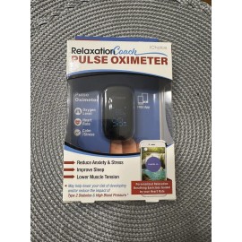 Pulse iChoice Smart Pulse Oximeter + Free App For Relaxation Breathing Exercises New