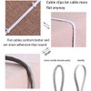 Cable Ethernet Cat8, para interiores y exteriores, 15 pies, cable