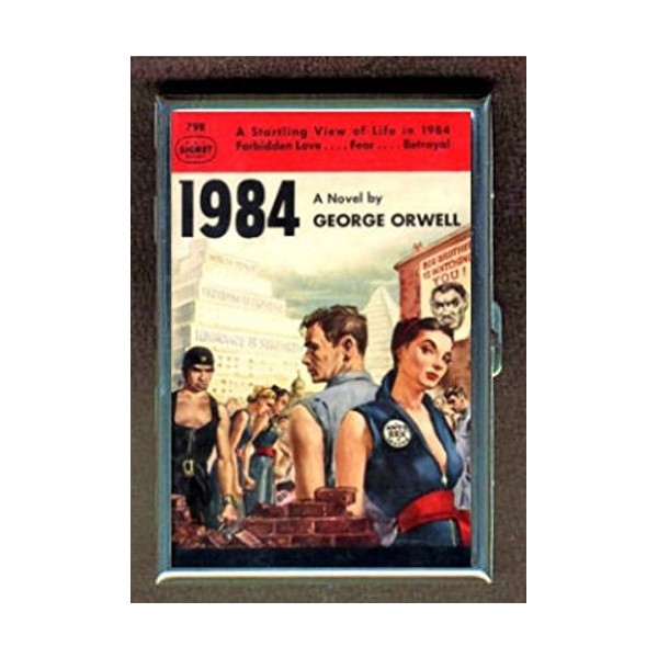 George Orwell 1984 Sci-Fi Stainless Steel ID or Cigarettes Case