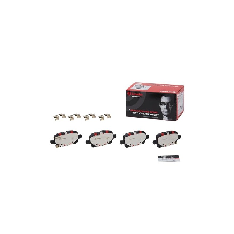 BREMBO Balatas Cerámicas Traseras Compatible con GMC TERRAIN de 2018
