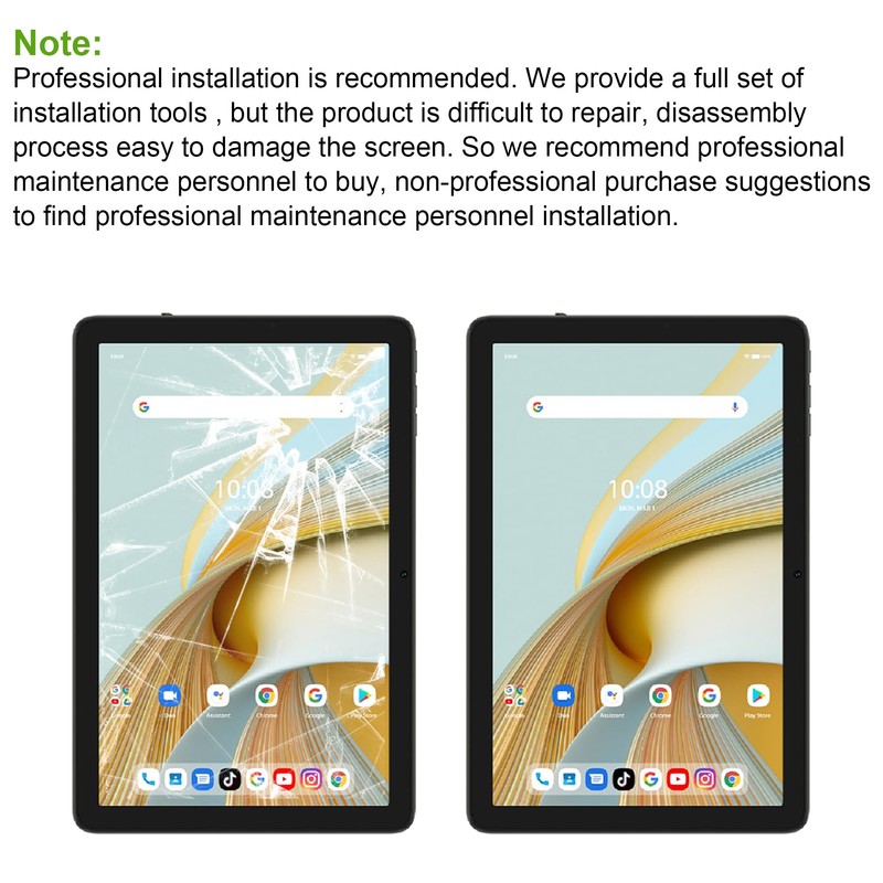 SwarKing New Touch Screen Digitizer Replacement for Vortex ZTAB10 with