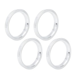 X AUTOHAUX 4pcs 73.1 to 60.1 mm Aluminium Alloy Car Hub Centric Rings