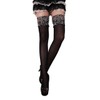 MORE Net Pattern Garter Stockings, 8.7 - 9.8 inches (22