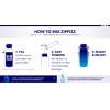 Mezcla de bebidas energéticas saludables Zipfizz, 30 tubos sabor selecto