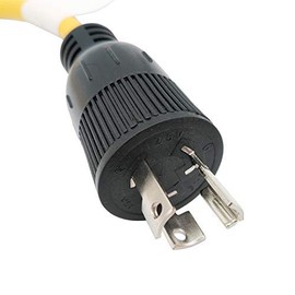 Parkworld 885309A Adapter Cord Locking L5-15 Plug to Household 5-15 (Generator 5-20) Receptacle (2 feet)