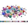PIERCINGLINE Universal Screw Ball, Crystals and Epoxy, Piercing Attachments, Ball