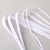 AMORNPHAN Elastic Band for Sewing White 6MM (1/4") Width 12